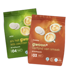 g'woon koffiepads